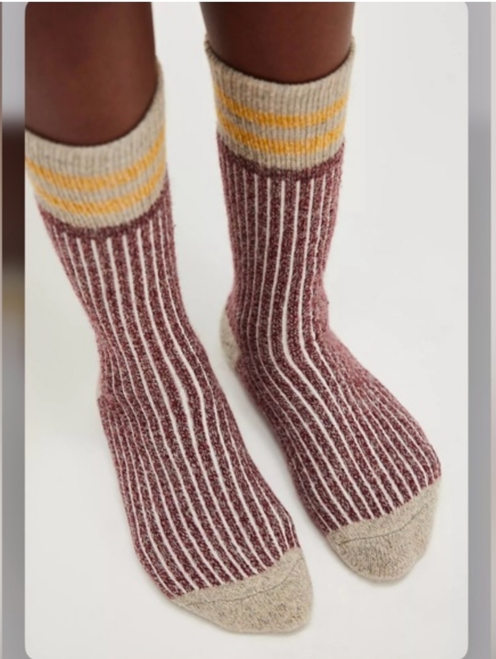 NWOT WE THE FREE Cabin Ribbon Socks